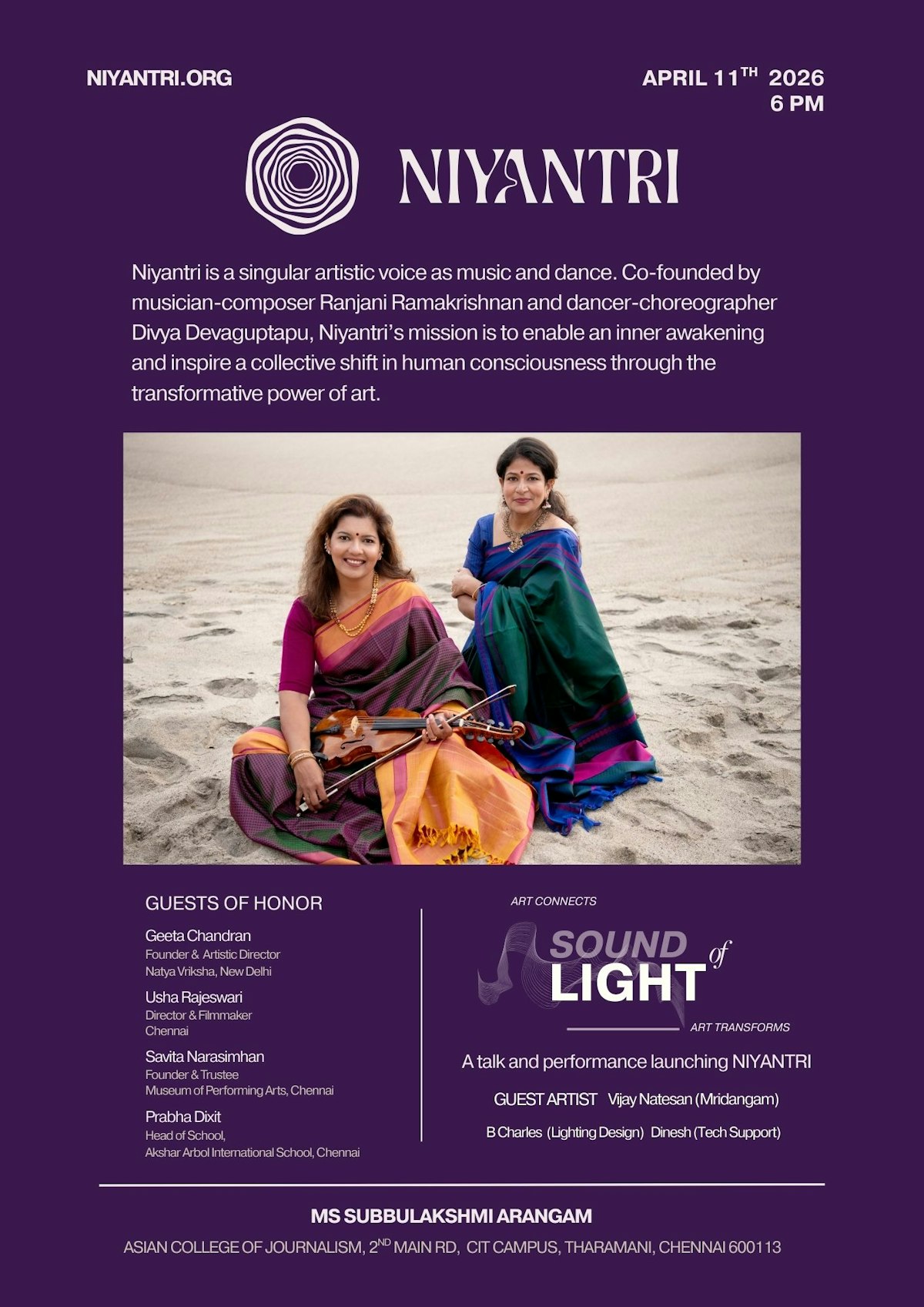 Sound is the breath that vibrates the body of dance Music is the dance that vibrates the light of the soul.