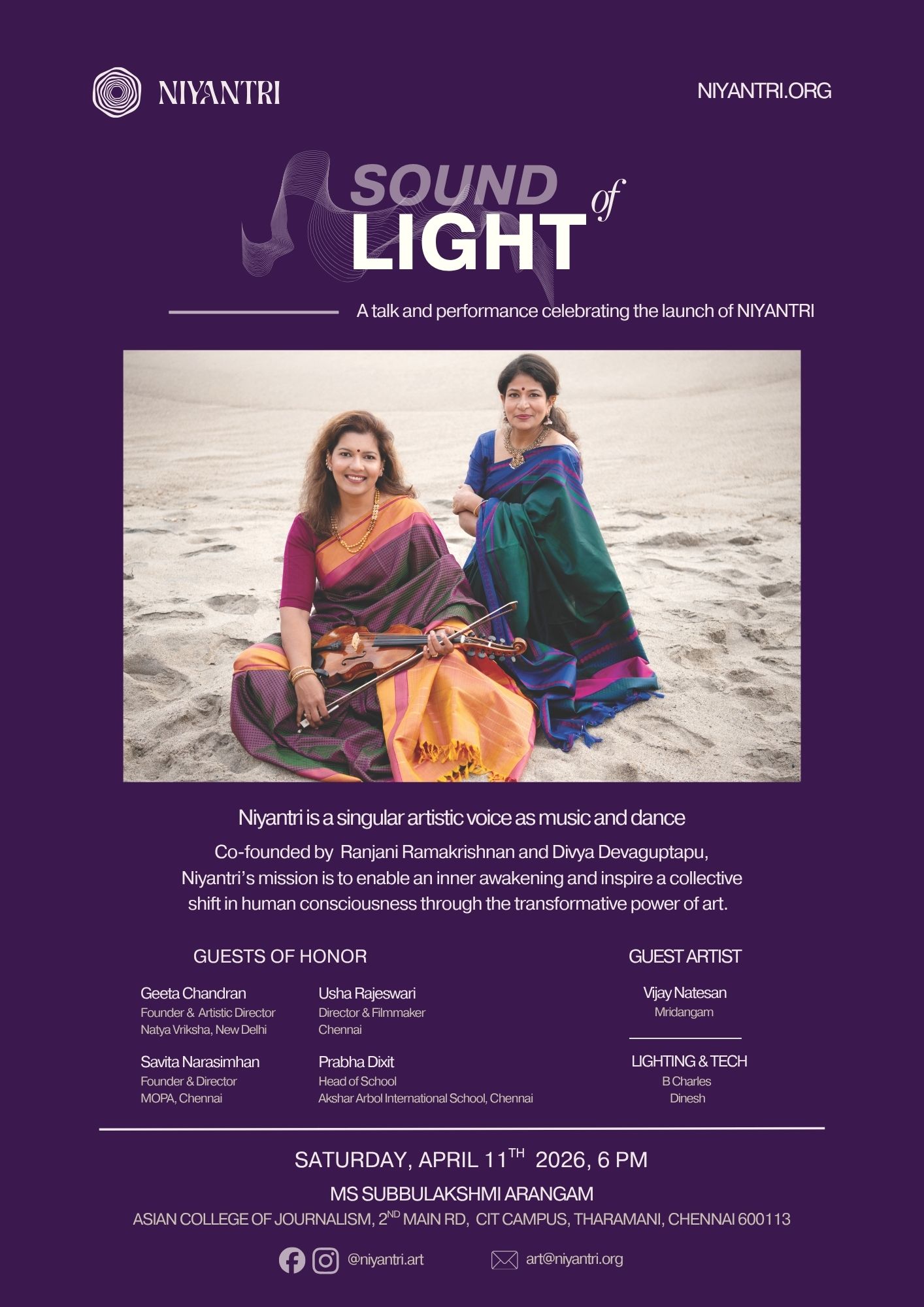 "Sound is the breath that vibrates the body of dance. Music is the dance that vibrates the light of the soul."