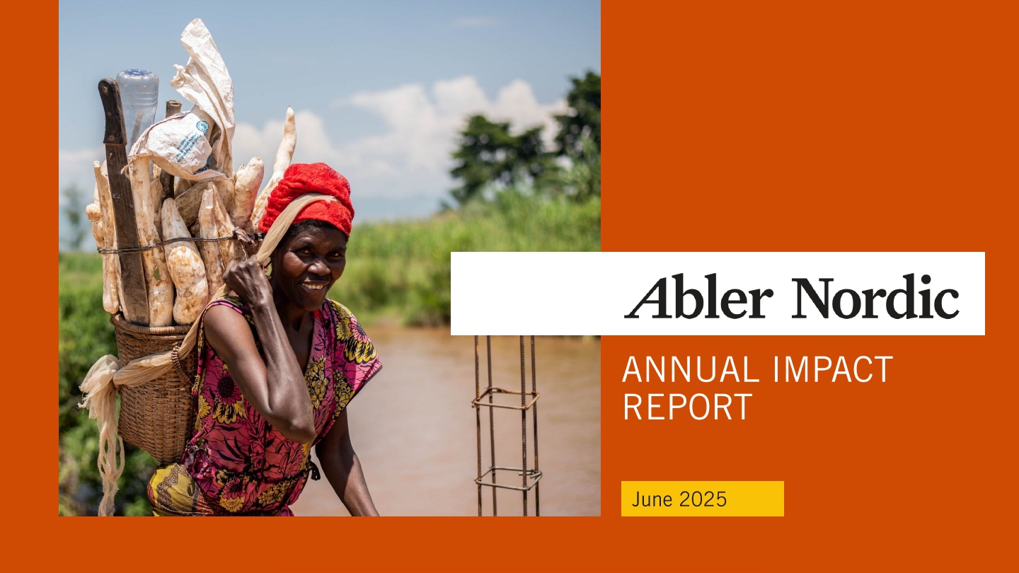 Abler Nordic Annual Report 2024 Cover