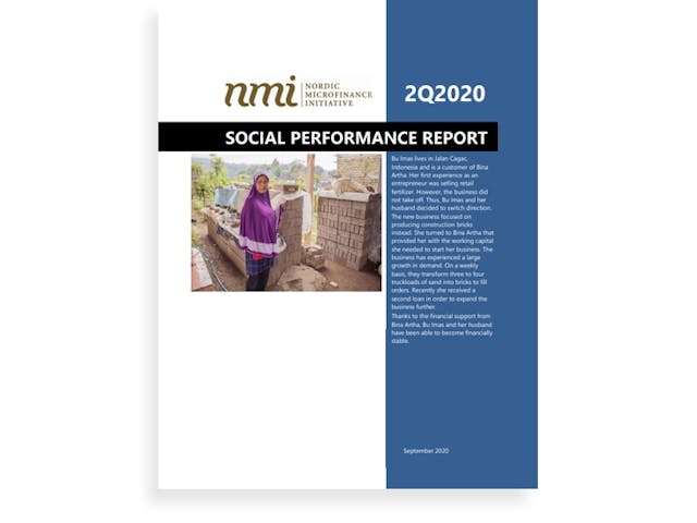 NMI’s Social Performance Report 2Q20