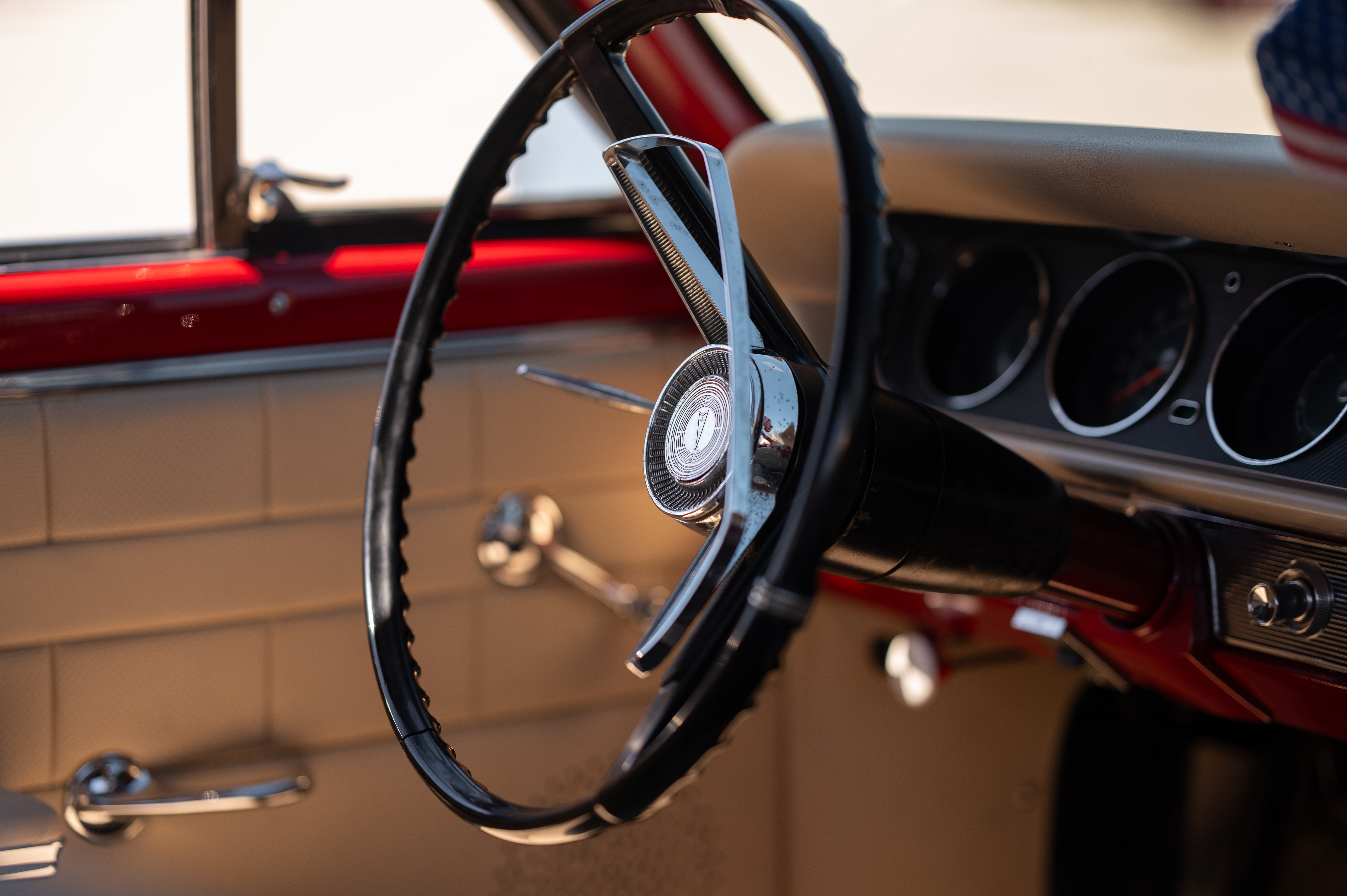 Steering Wheel of the 1964 Pontiac LeMans
