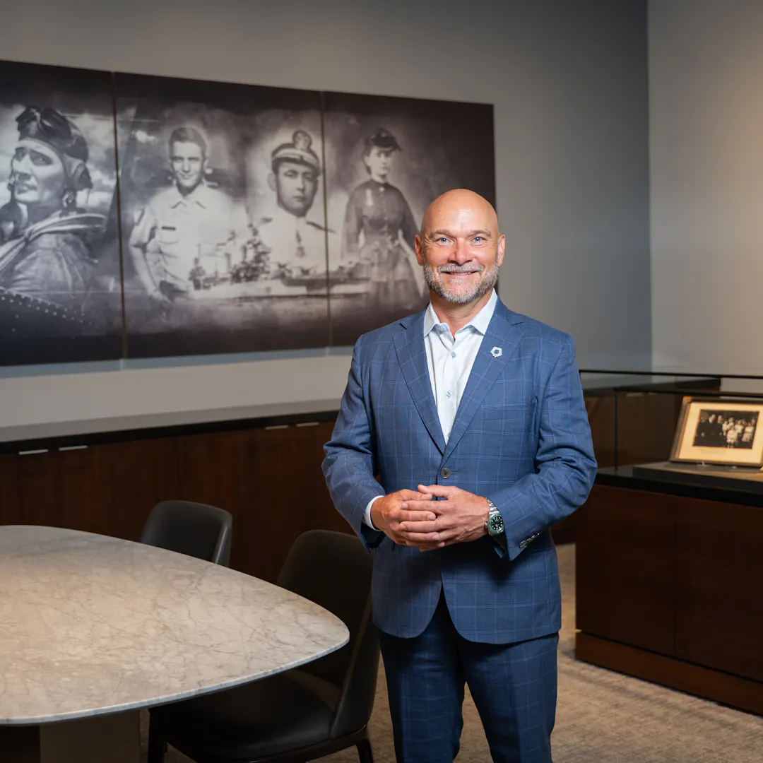 Troy Bertram, CEO of the National Medal of Honor Museum Foundation