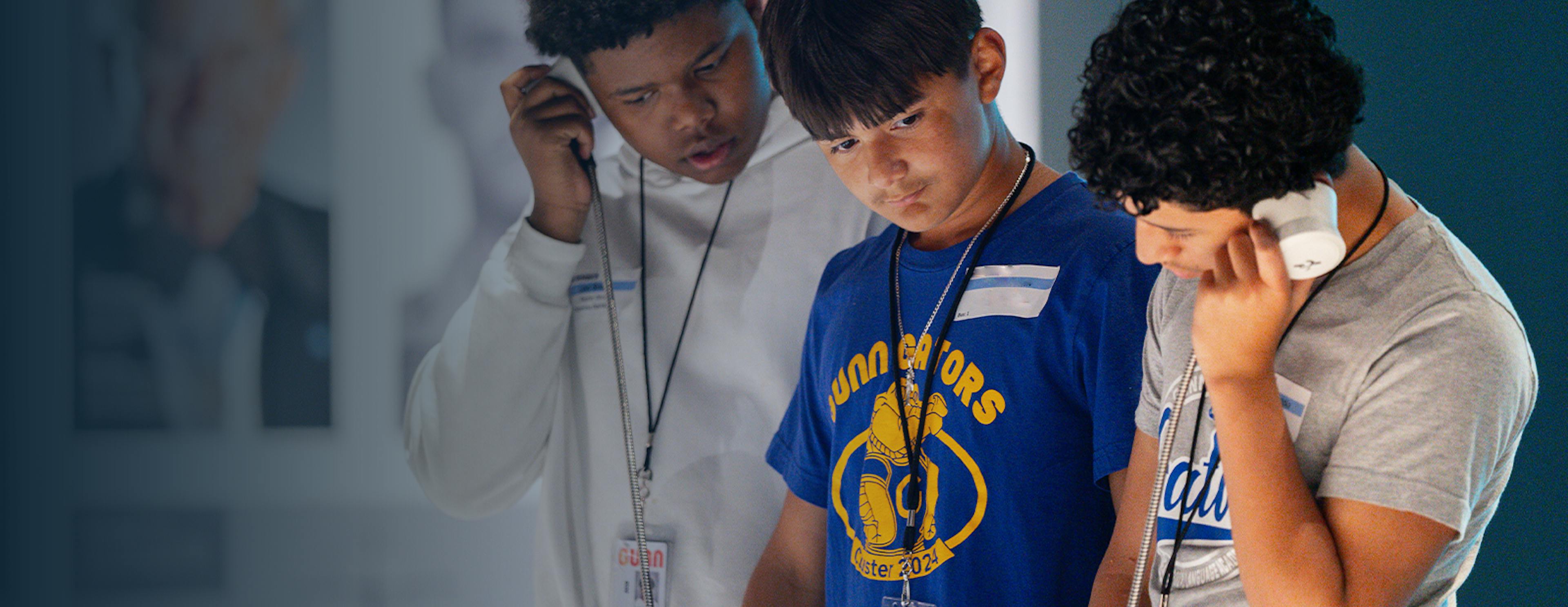 Students At The Museum