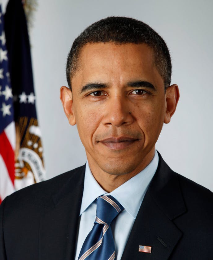 Barack Obama's Headshot