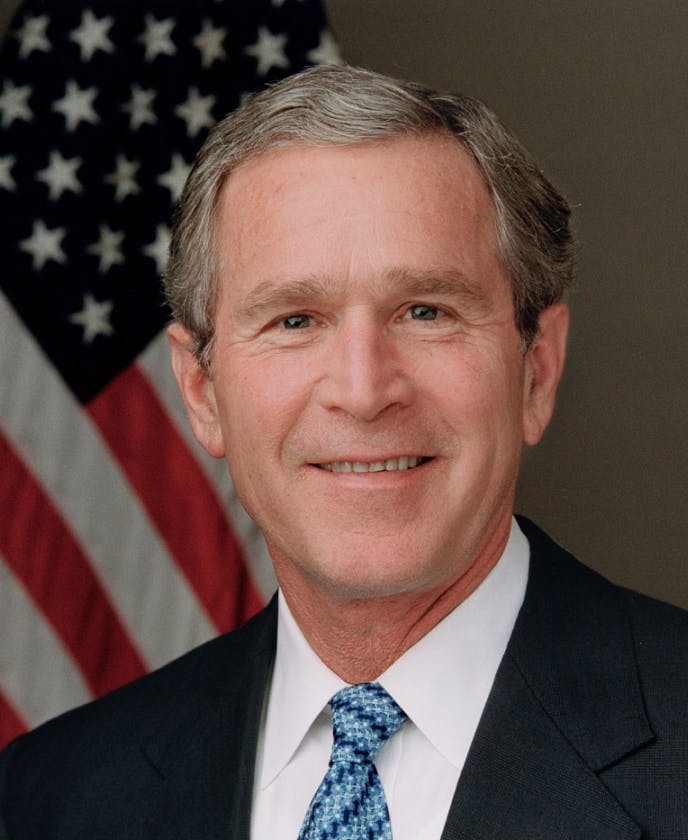 George W Bush's Headshot