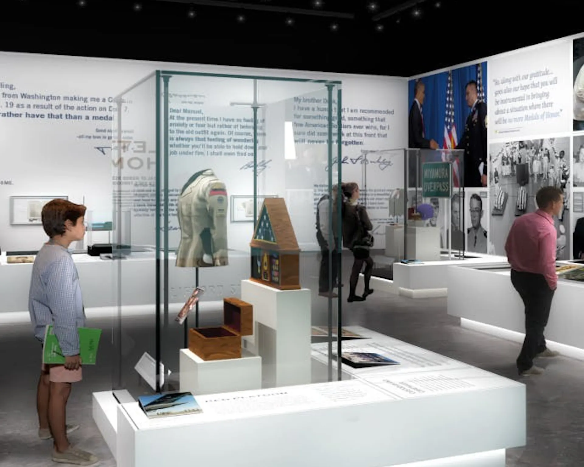 Rendering of The Medal Exhibit