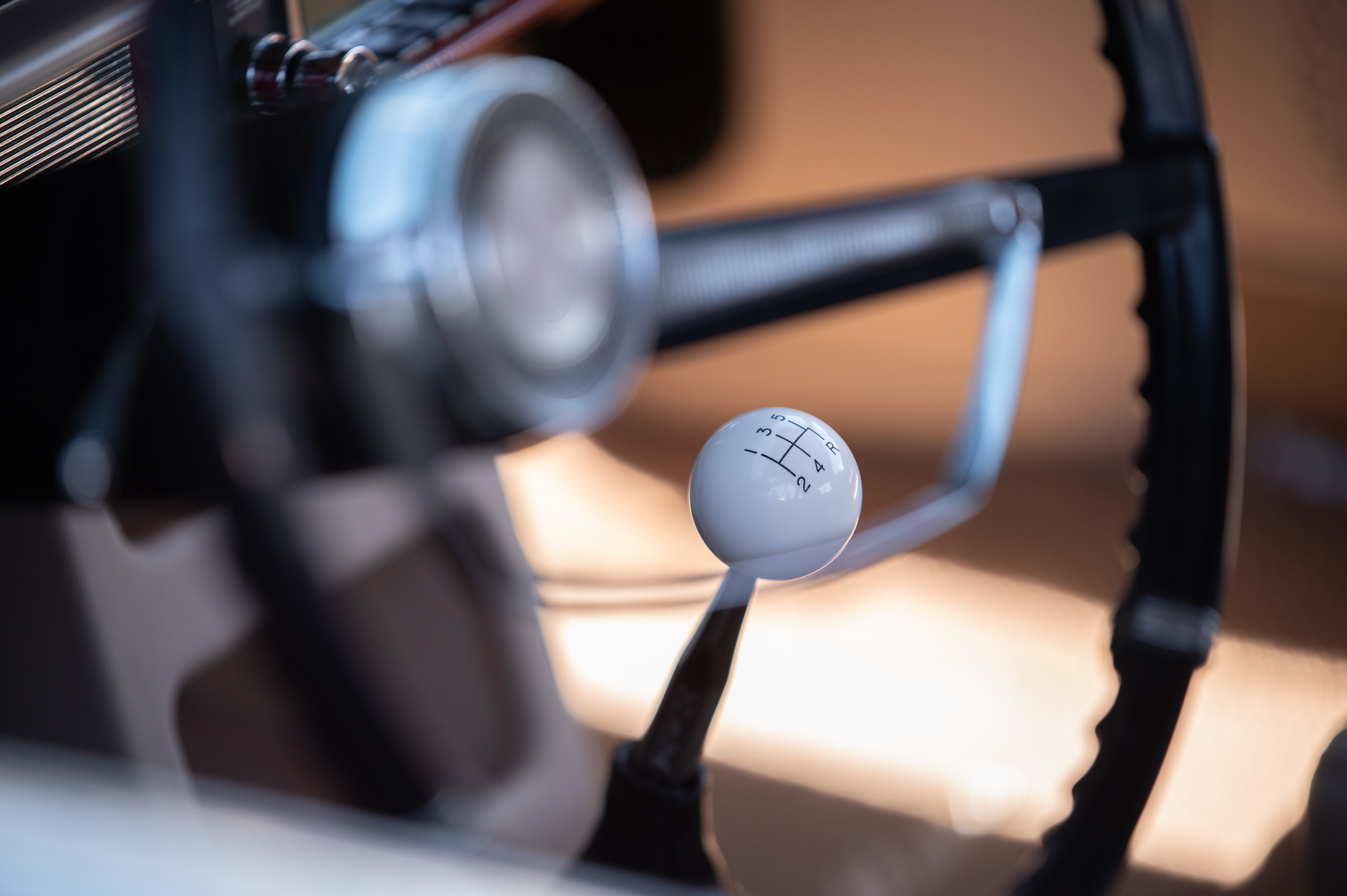 The shifter of the 1964 Pontiac LeMans
