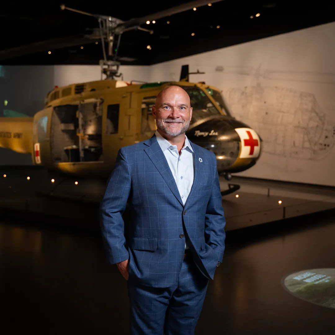 Troy Bertram, CEO of the National Medal of Honor Museum Foundation