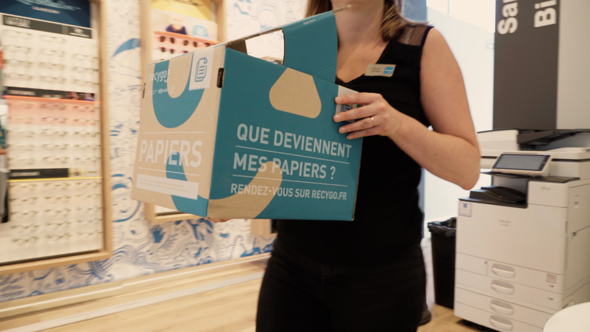 recyclage papier KRYS