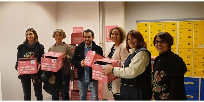 Groupe La Poste pour Octobre Rose