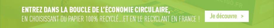 bannier économie circulaire