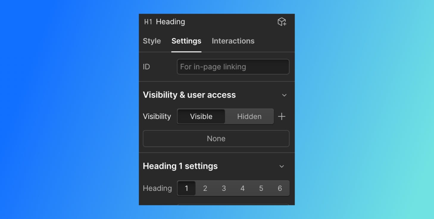 Headings-structure