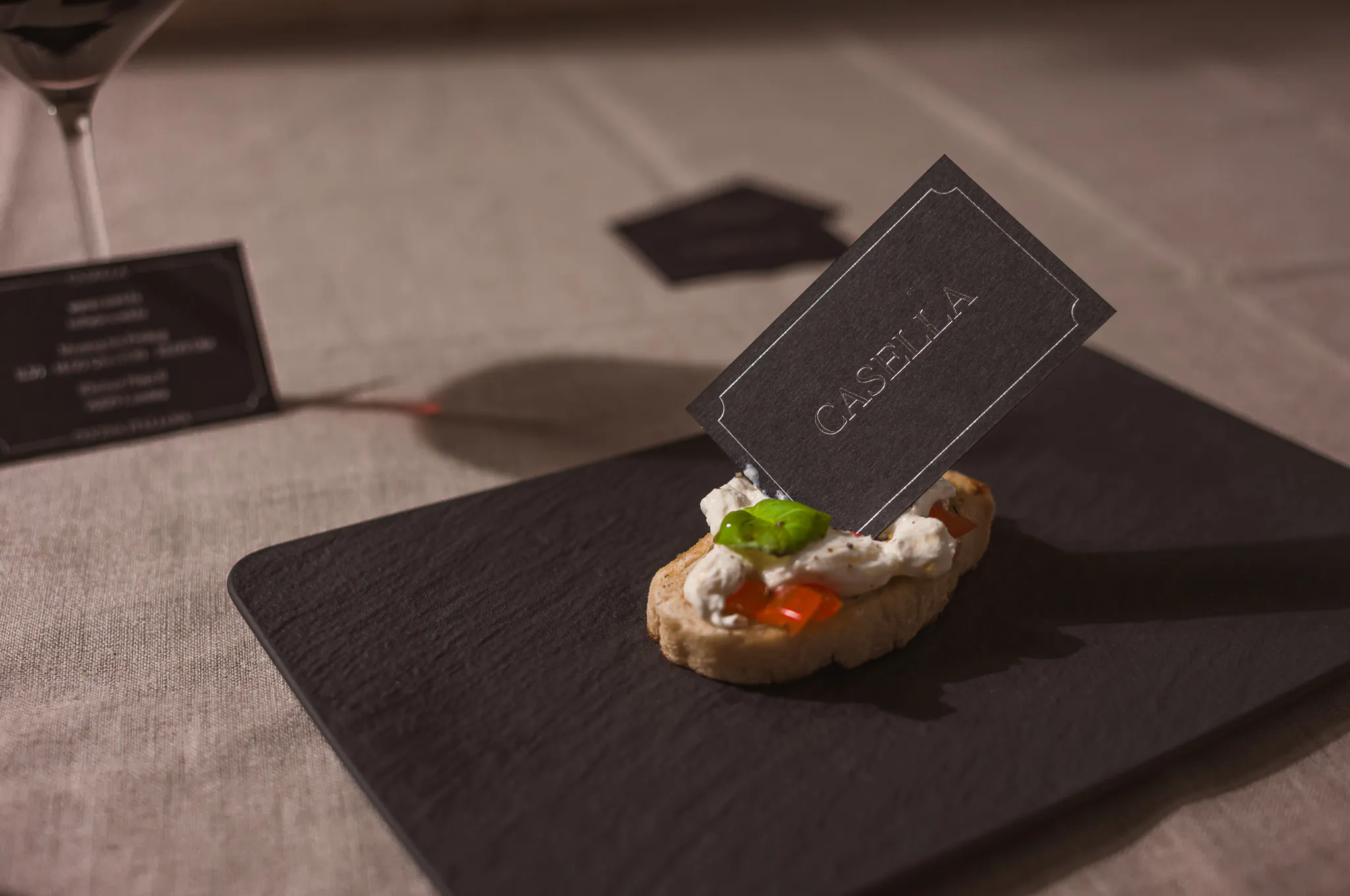 Casella Italian Restaurant Branding