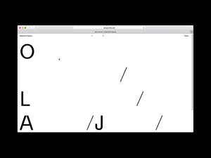 Website for London based designer Jana Zornik designed by Nolan Paparelli in collaboration with Sebastian Vargas (KAIROS STUDIO)