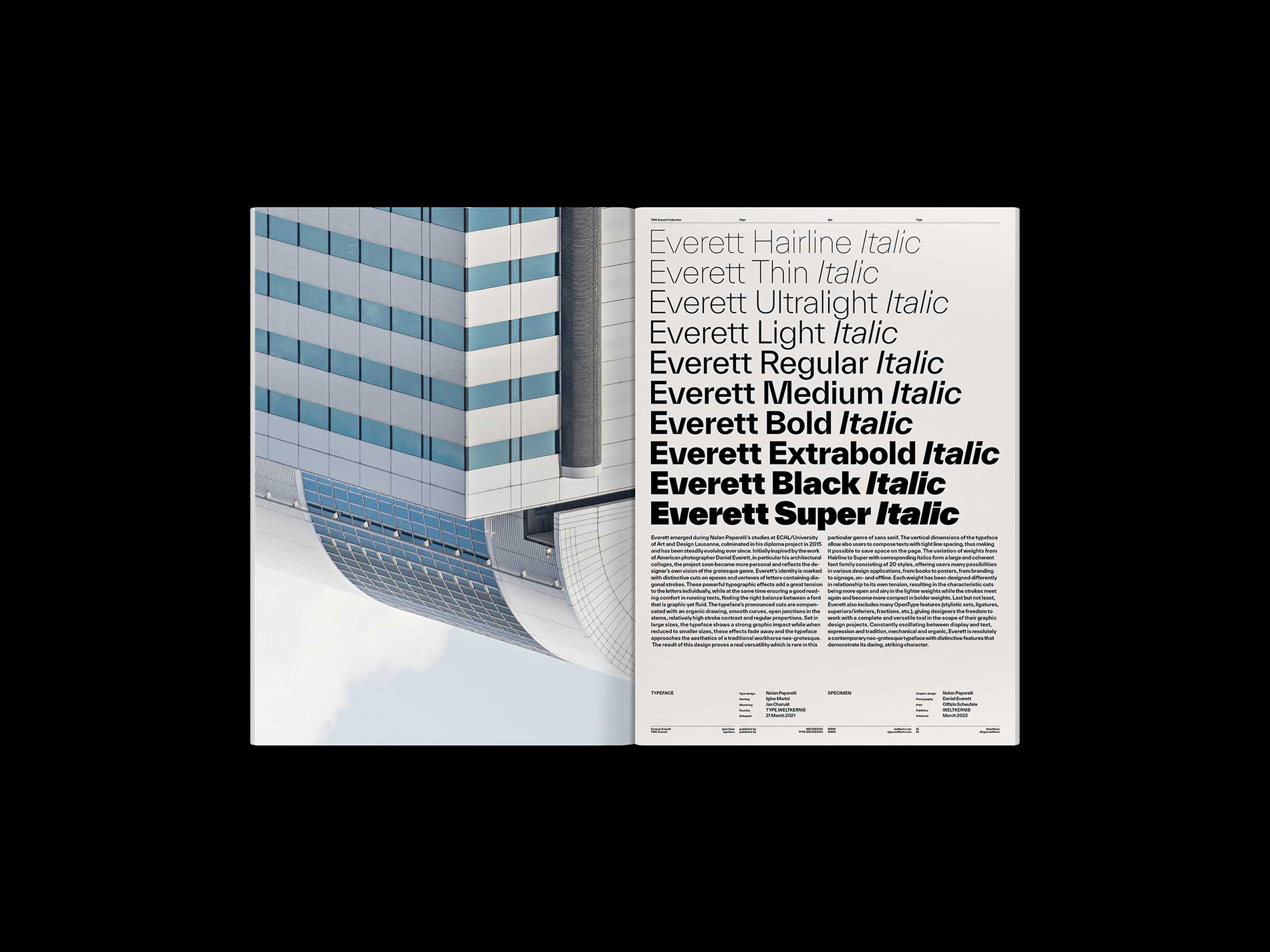 Forever Everett Specimen picture n°5 by Nolan Paparelli