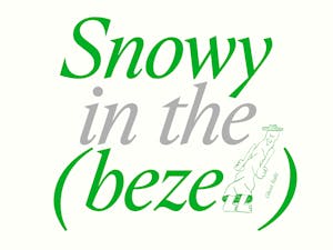 Italic version of the Ghost typeface with an illustration