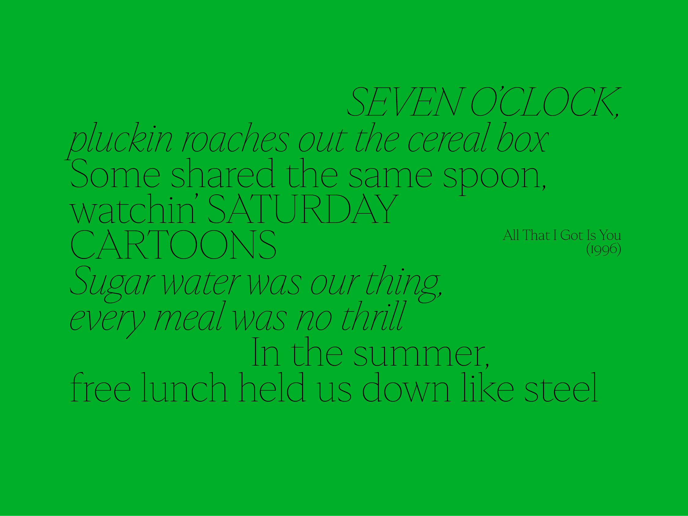 Ghost Hairline typeface