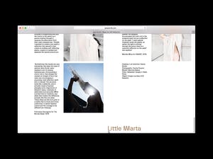 Website for London based designer Jana Zornik designed by Nolan Paparelli in collaboration with Sebastian Vargas (KAIROS STUDIO)