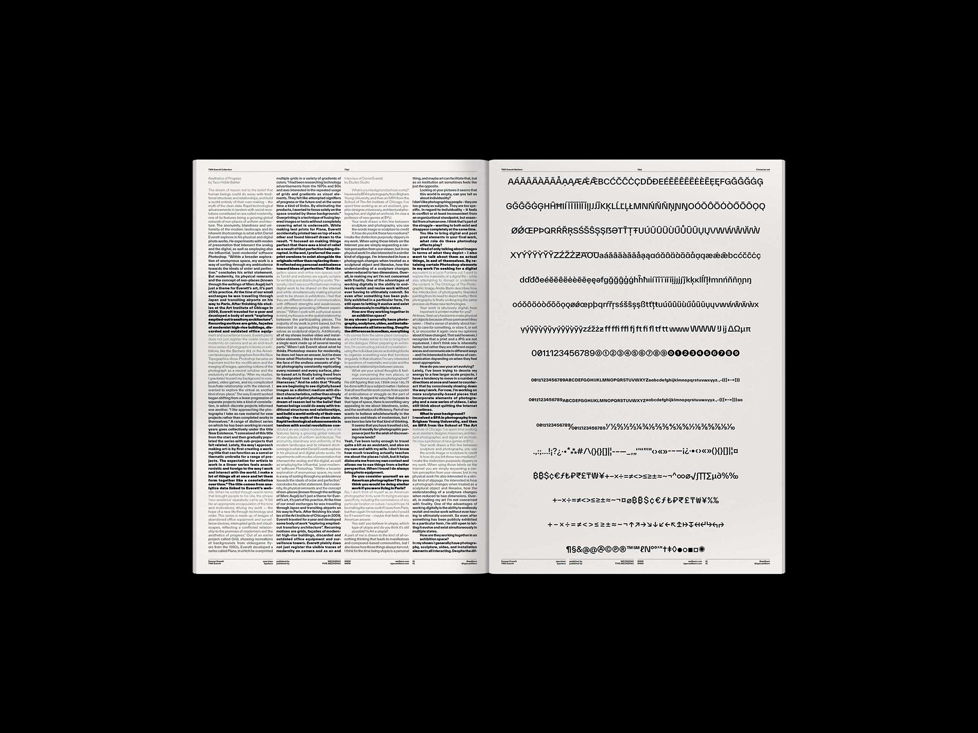 Forever Everett Specimen picture n°6 by Nolan Paparelli