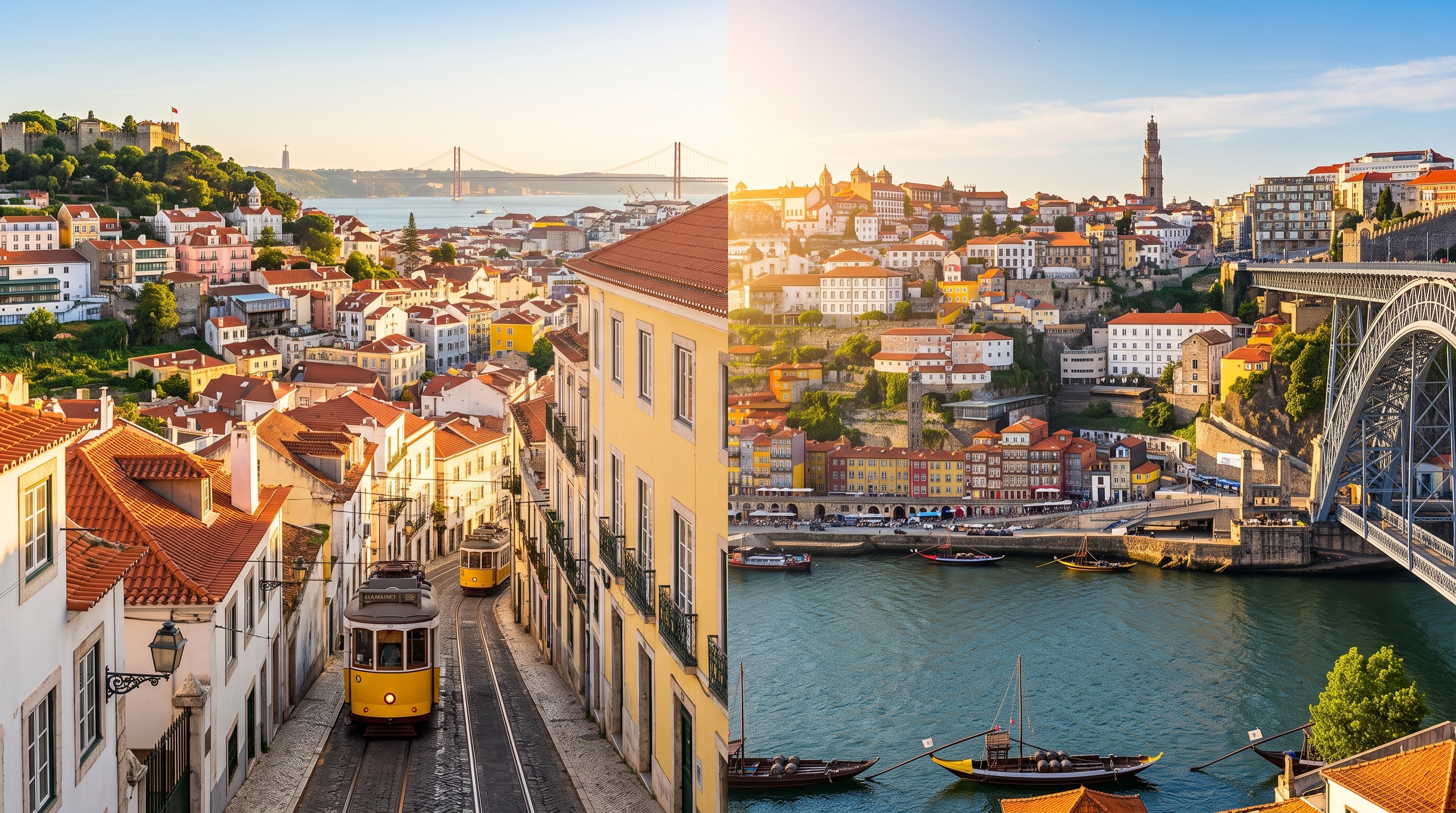 Lissabon eller Porto? Så väljer du