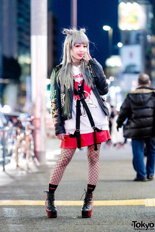 Punk Rave Japanese Street Fashion – Tokyo Fashion