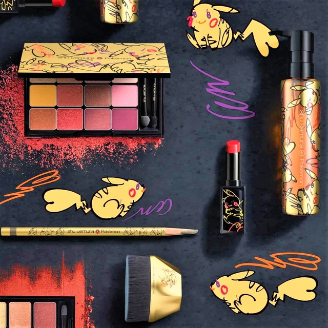 shu uemura Pokémon フェイスブラシ 試してみた】ピカシュウ プレミアム ブラシ セット shu uemuraの