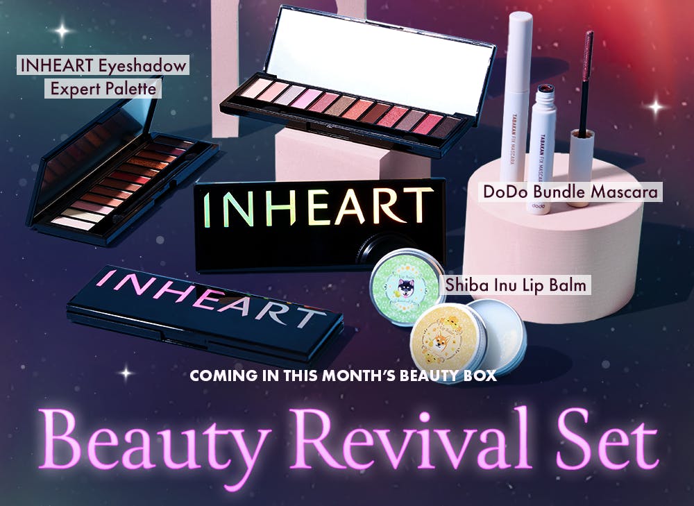 nmnl item reveals makeup items for the Beauty Revival Set for the Radiant Winter Glow box