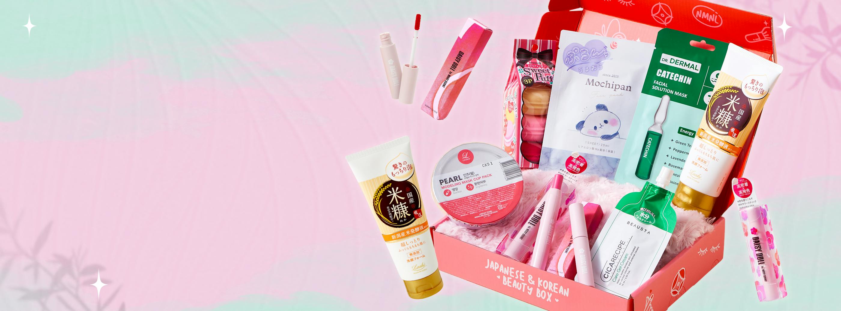 Sign up by May 15th for eight Japanese & Korean products in your Natural Beauty Glow box.