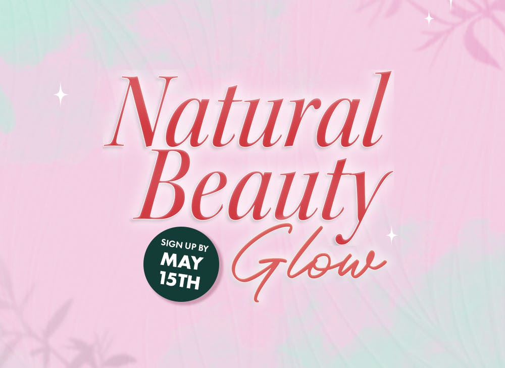 nmnl item reveal makeup items next to the nomakenolife makeup Natural Glow Beauty beauty box!
