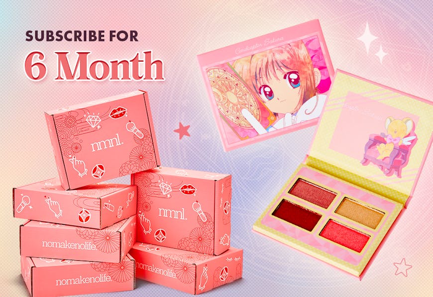 Subscribe to the 6 Month Plan and get a Cardcaptor Sakura Eyeshadow Palette