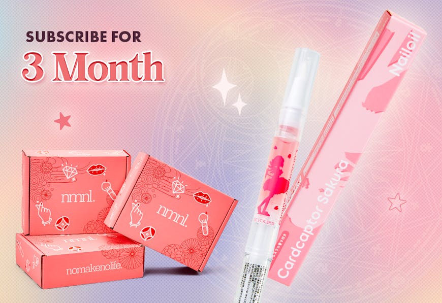 Subscribe to the 3 Month Plan and get a FREE Cardcaptor Sakura Nail Oil 