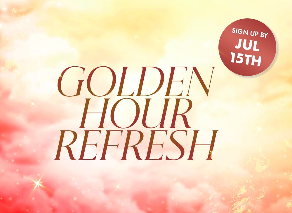 nmnl item reveal makeup items next to the nomakenolife makeup Golden-Hour Refresh beauty box!