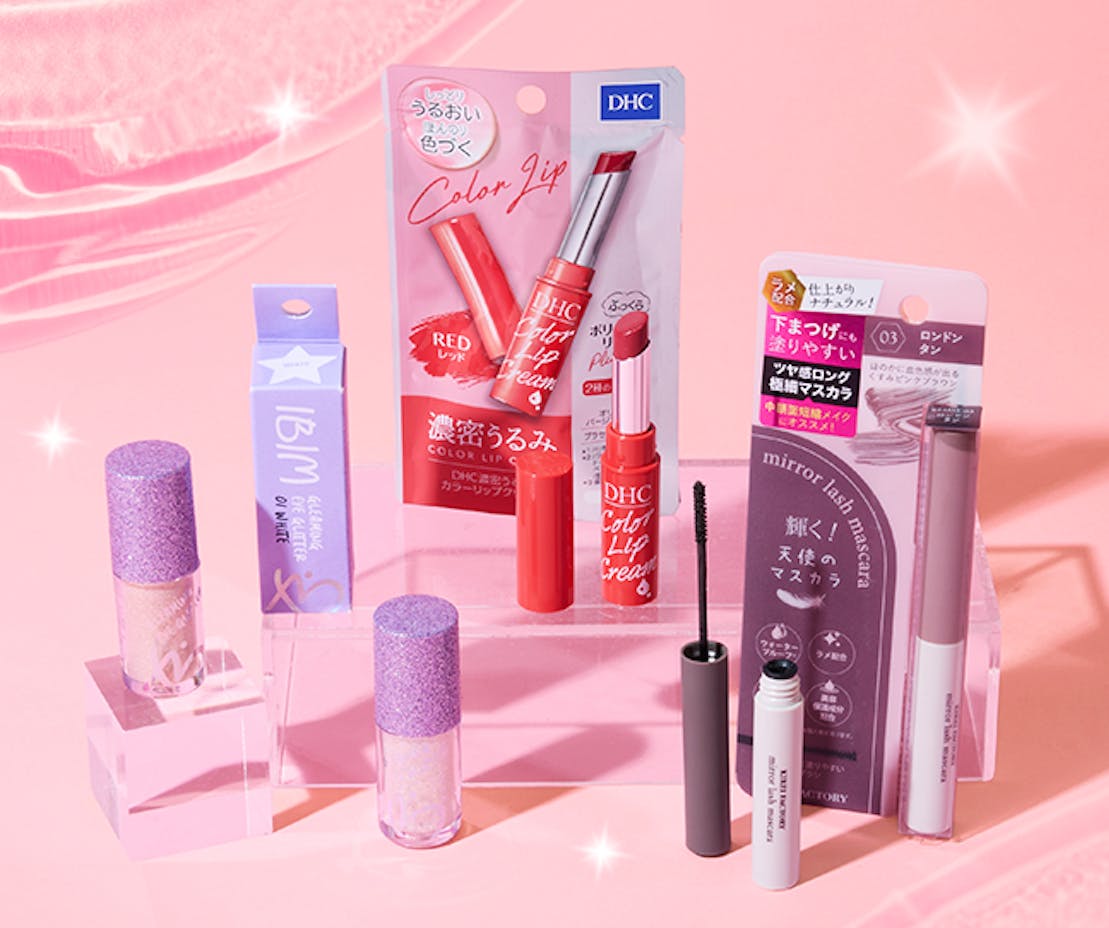 nmnl item reveal makeup items for Glistening Beauty Set for the Dewy Dream Glow box
