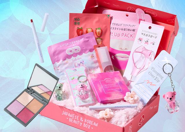 Sign up by March 15th for eight Japanese & Korean products in your Sweet Sakura Glow box.
