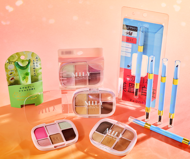 nmnl item reveal makeup items for the Glistening Makeup Set for the Tropical Summer Glow box