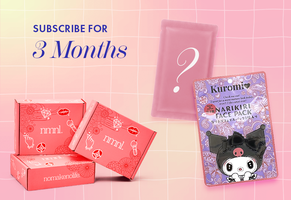 nmnl promo reveal for Kawaii Skincare & Beauty Surprise for the Golden Hour Refresh box