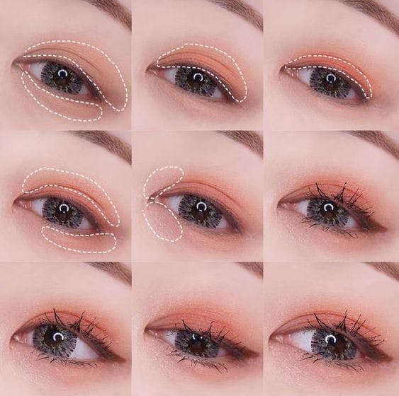 10 Favorite Japanese And Korean Eye Makeup Tutorials From Pinterest