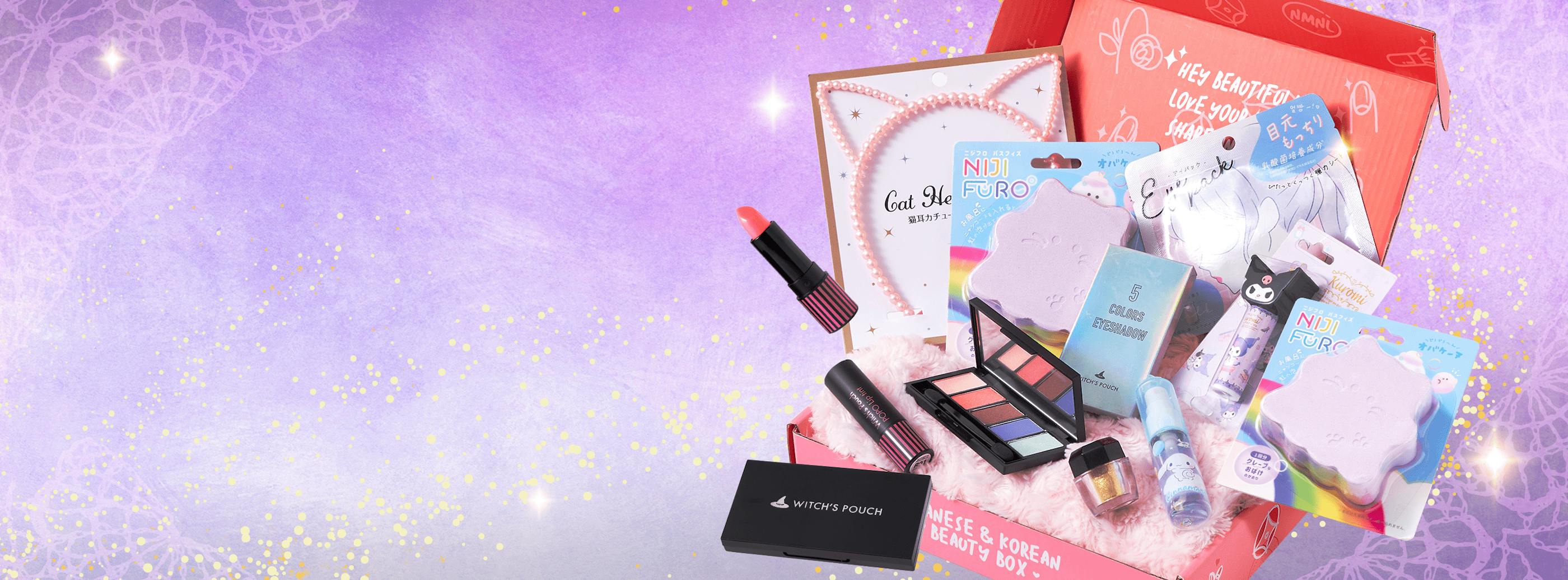 Sign up by October 15th to get 8 mystery Japanese & Korean products in your Enchanted Glam box!