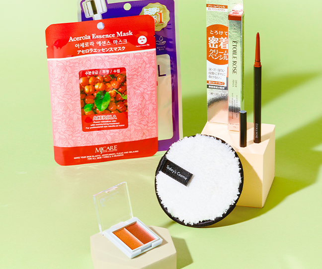 nmnl item reveal makeup items for the Flawless Finish Set for the Dewy Skin Glow box