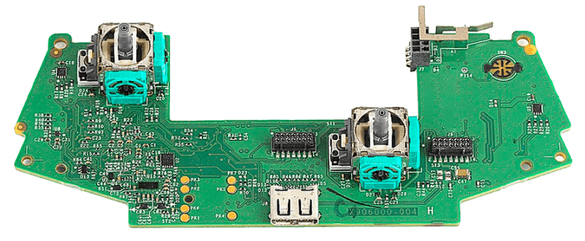 PCB 3D model.