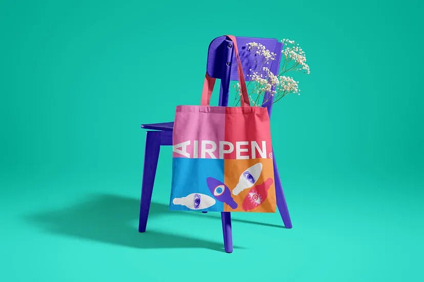 Airpen — AI startup brand identity.