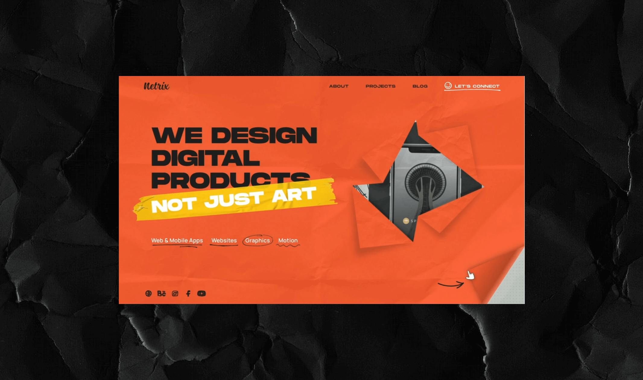 Bespoke corporate website design.