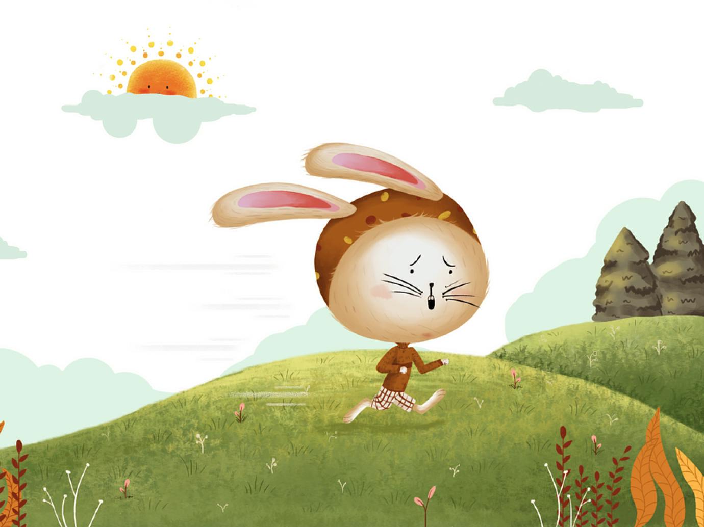 bunny Illustration for kids book
