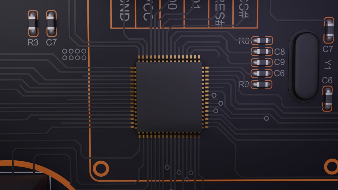 Electric circuit board.