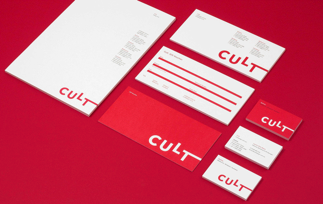 toko cult stationery design