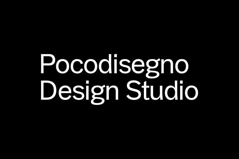 Pocodisegno design studio logotype