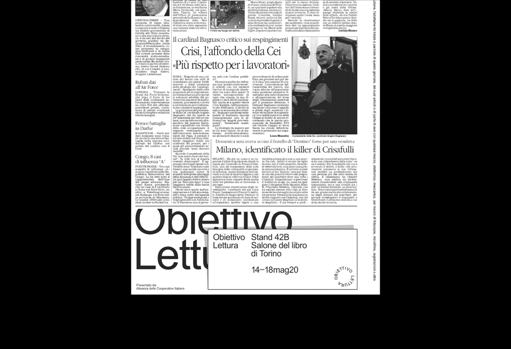 Agenzia pubblicità su giornali manifesti a Torino