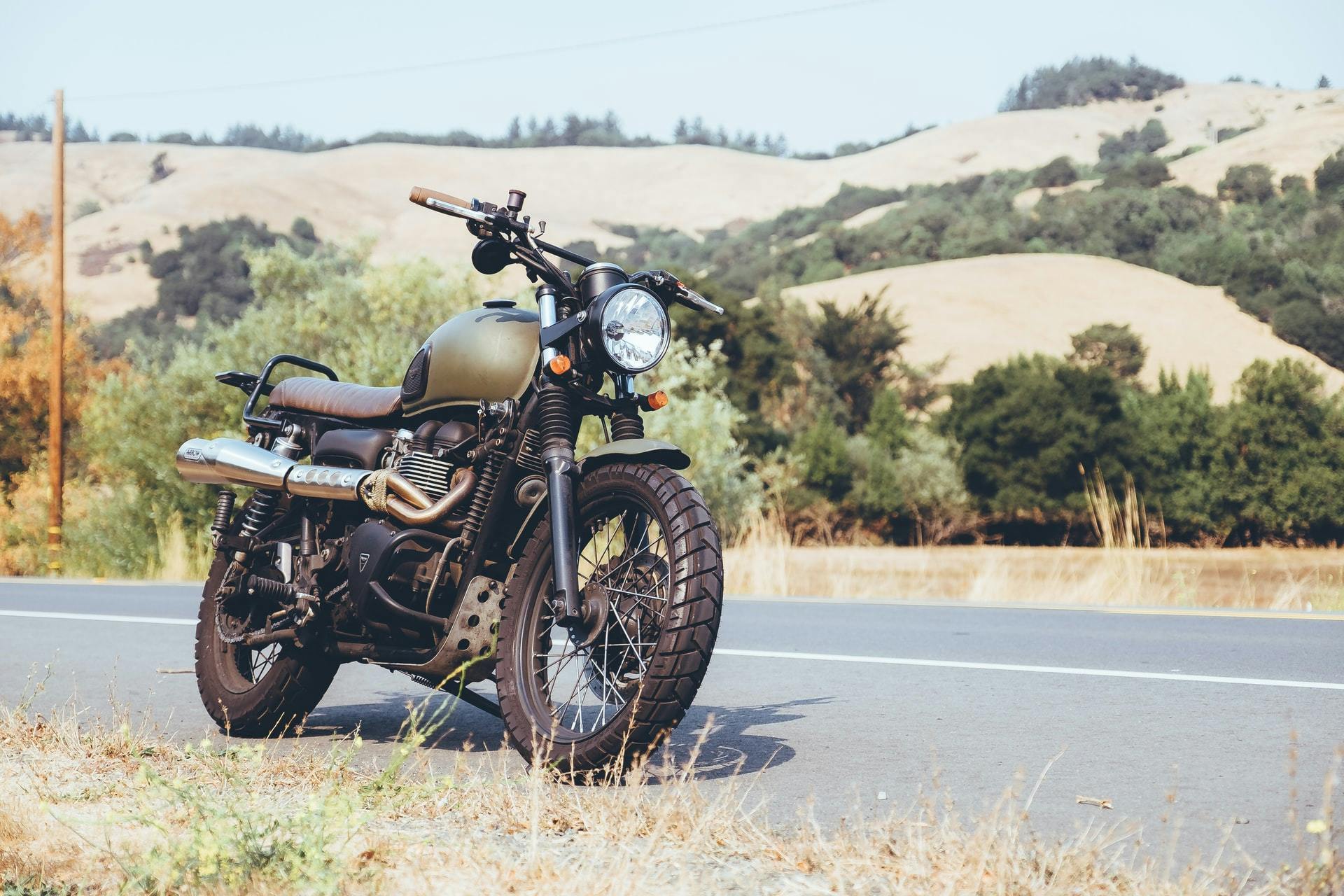 Seguro de moto na estrada