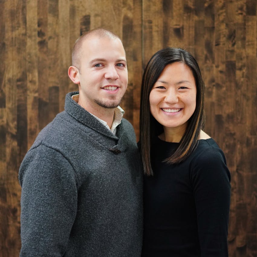 Portrait of Gaeten and Julie VanGyseghem.