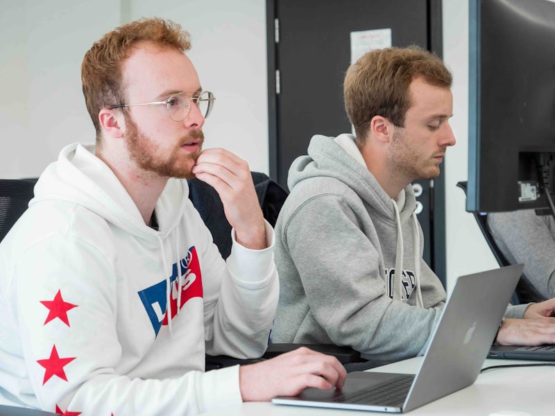 Pair programming at Northcoders